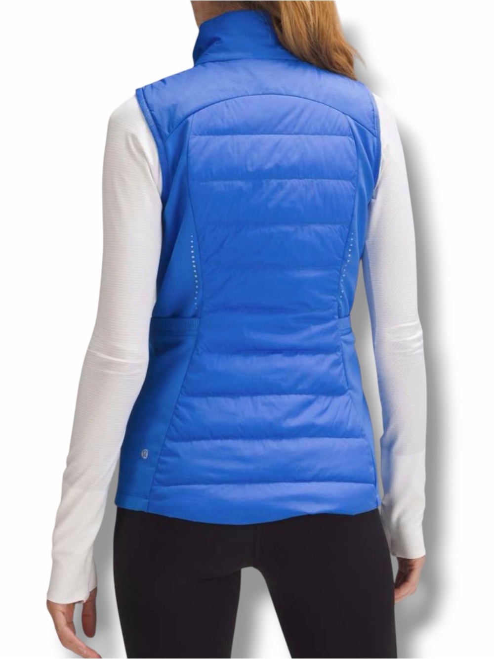 Lululemon Down for It All Vest in Pipe Dream Blue Size 8 - Picture 4 of 10